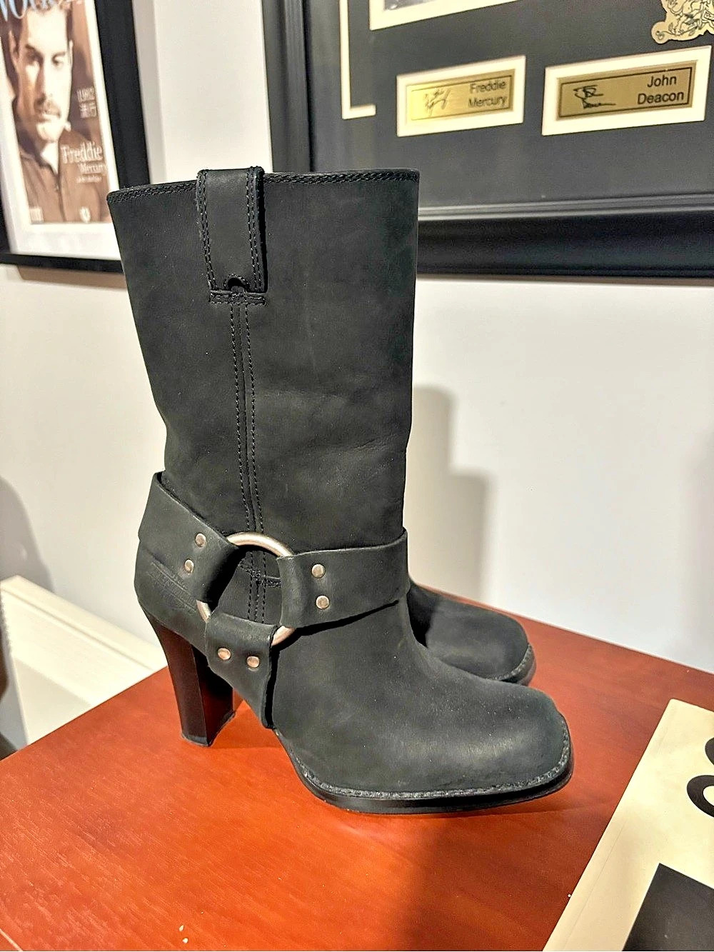 Harley Davidson Harness Boots Black US 5